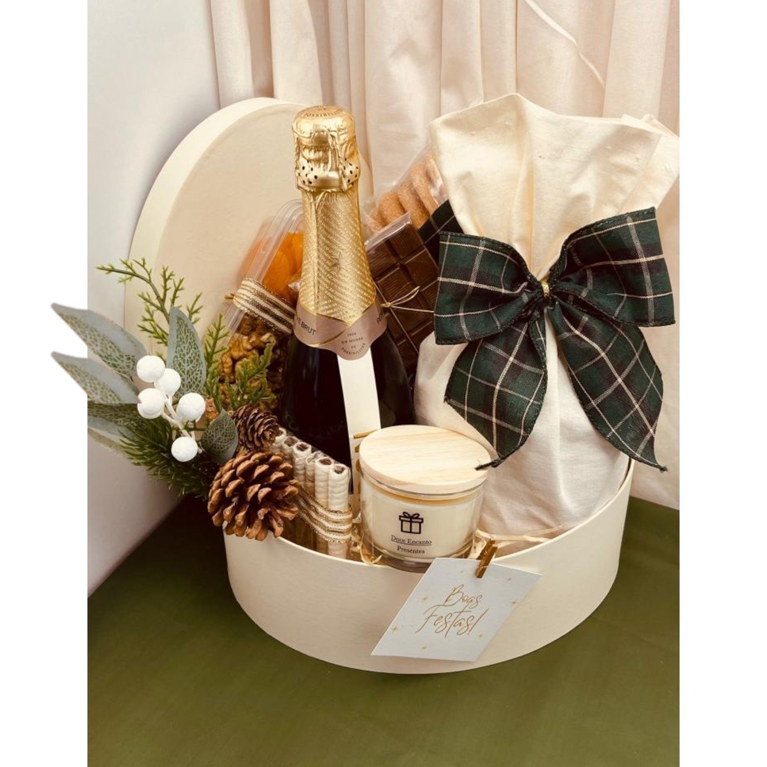 Cesta de Presente -  Natal  Encanto Premium