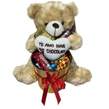 Ursinho Amo Mais que chocolate Gold P