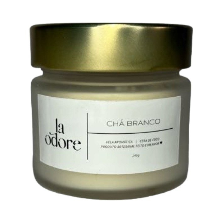 Vela Aromática Chá Branco