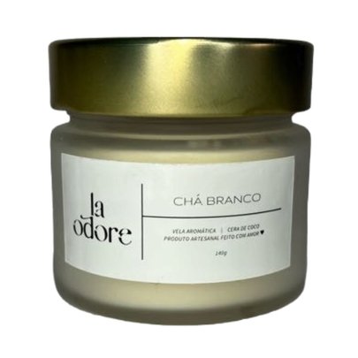 Vela Aromática Chá Branco