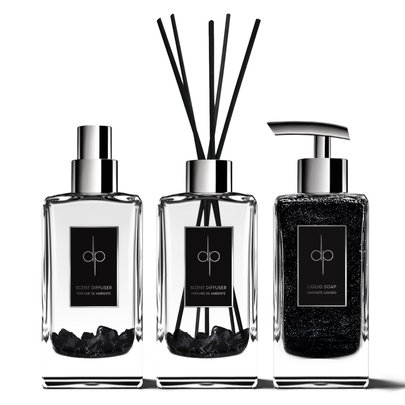 Kit Black Proteção - Aromatizador & Sabonete & Spray