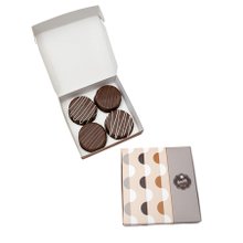 CAIXA COM QUATRO ALFAJORES