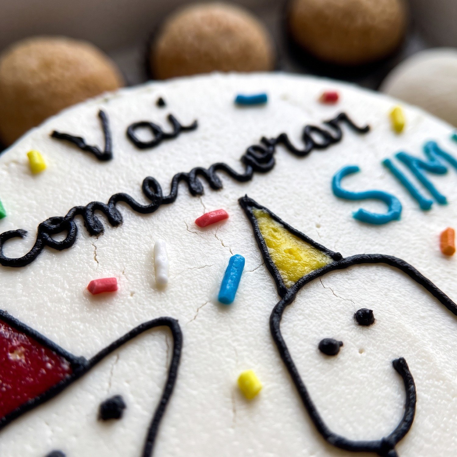 Festa na Caixa Bento Cake Doce de Leite Vai Comemorar 