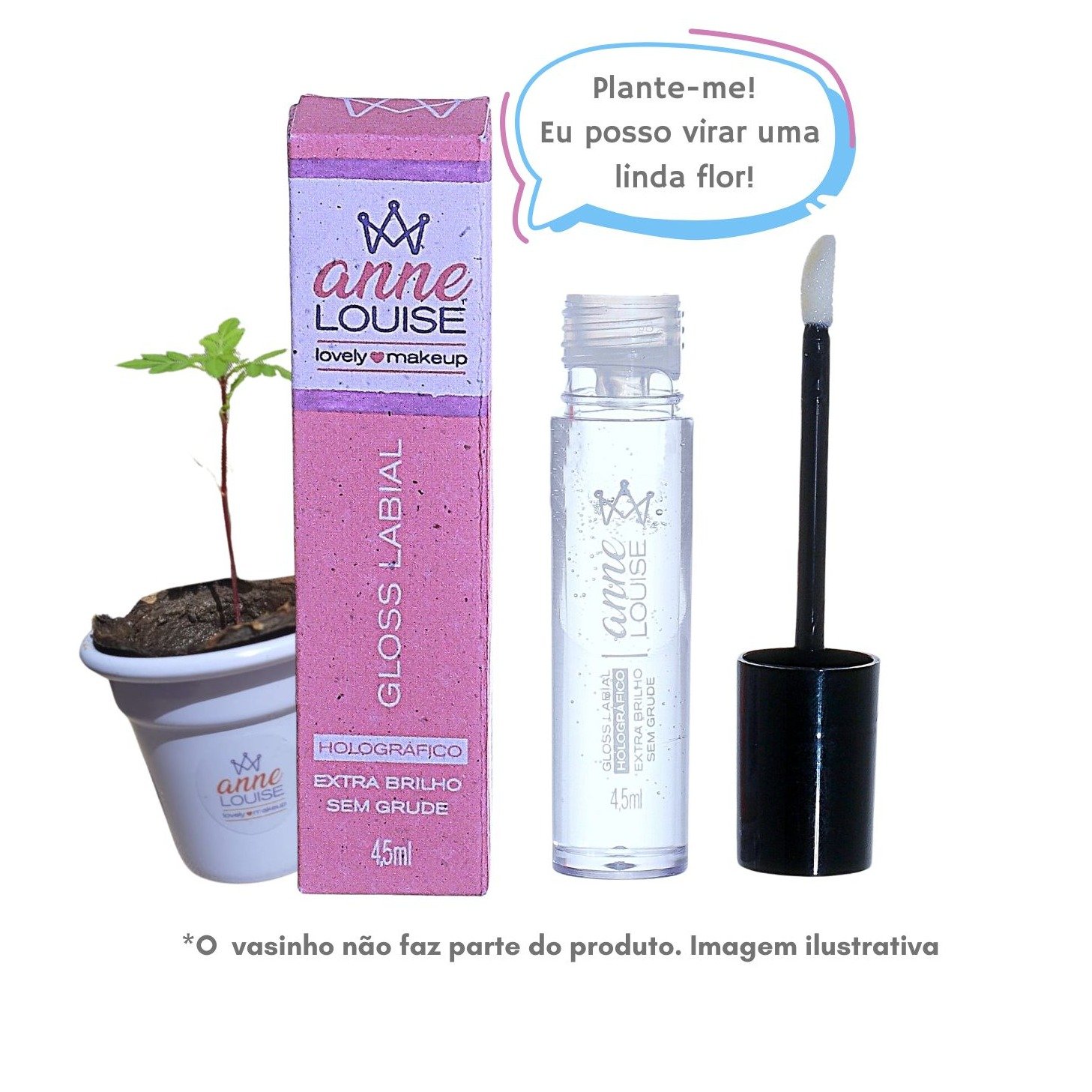 Gloss Labial Vegano 4,5 mL cor 06