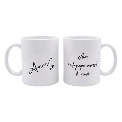 Caneca Amor de Coração