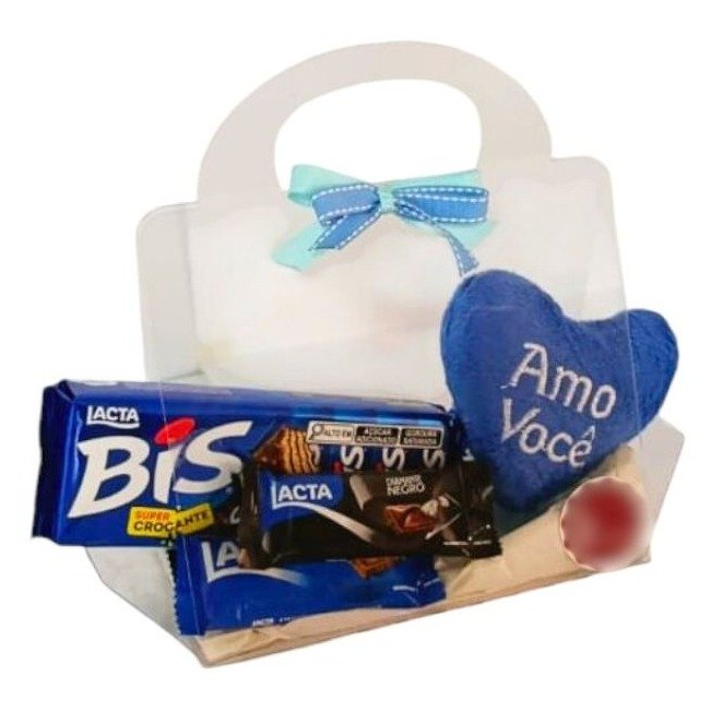 Cesta Amorzinho Azul