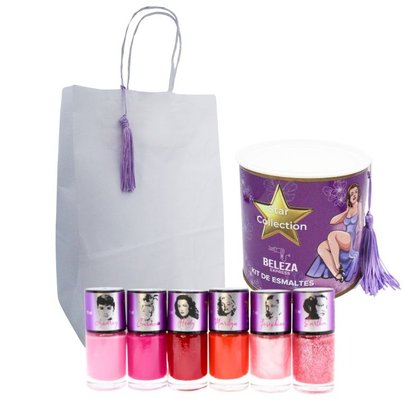 Kit de Esmaltes Com Lata Multiuso
