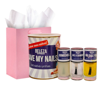 Kit de Tratamentos Para Unhas Fracas e Quebradiças 