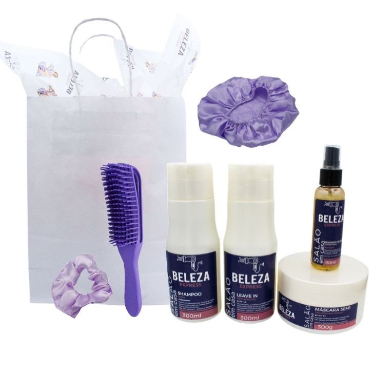 Kit Cabelos de Salão Em Casa