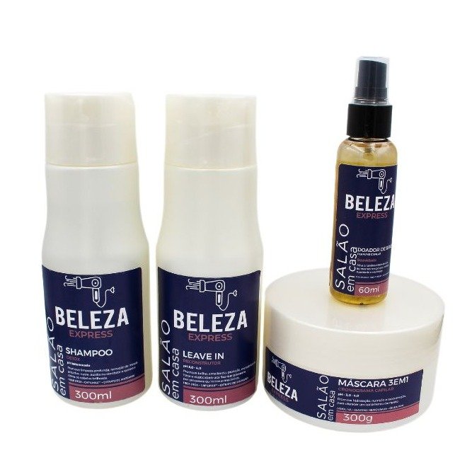 Kit Cabelos de Salão Em Casa