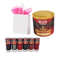 Kit de esmaltes Coleção Moulin Rouge Beleza Express