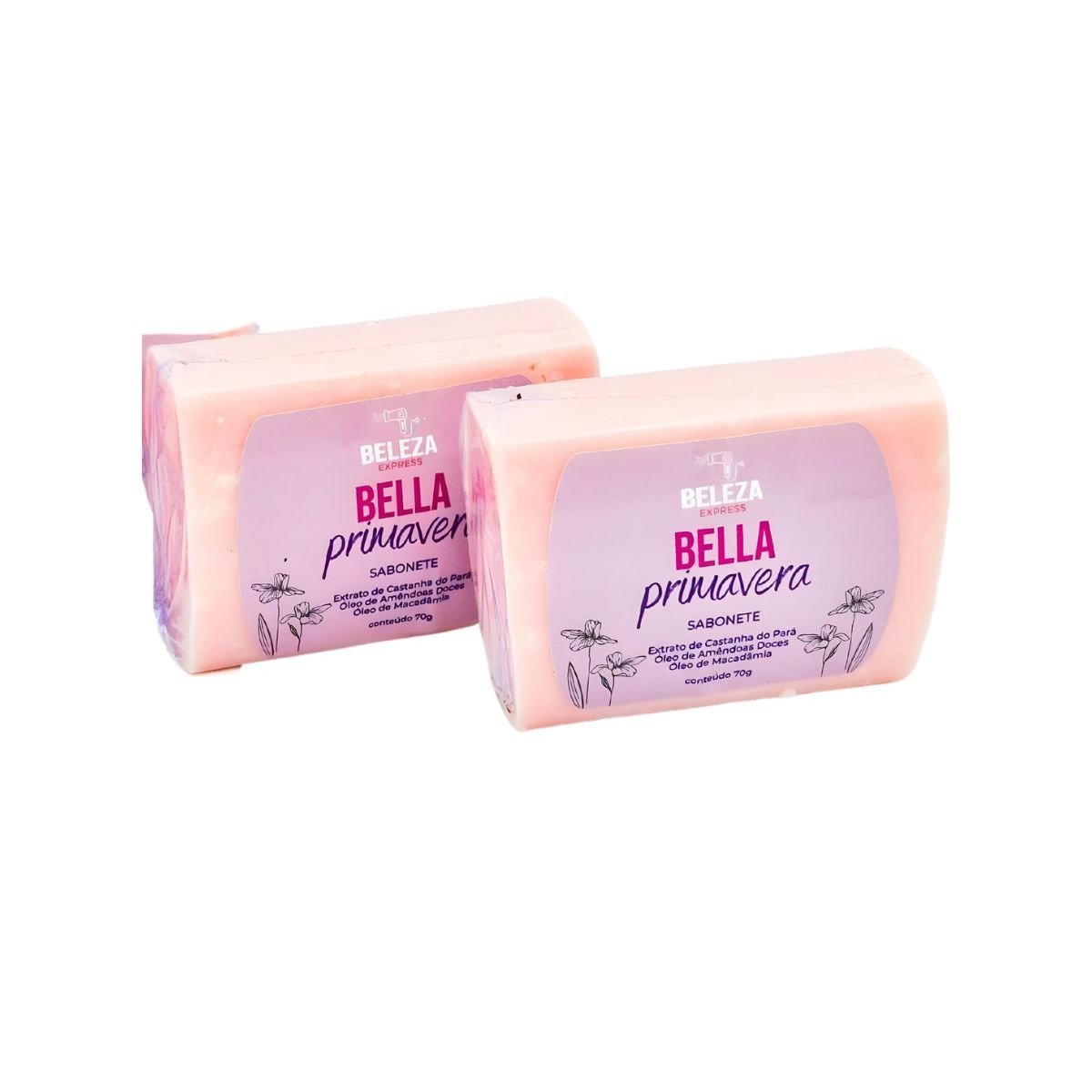 Kit Saboneteira Pallet com 2 Sabonetes