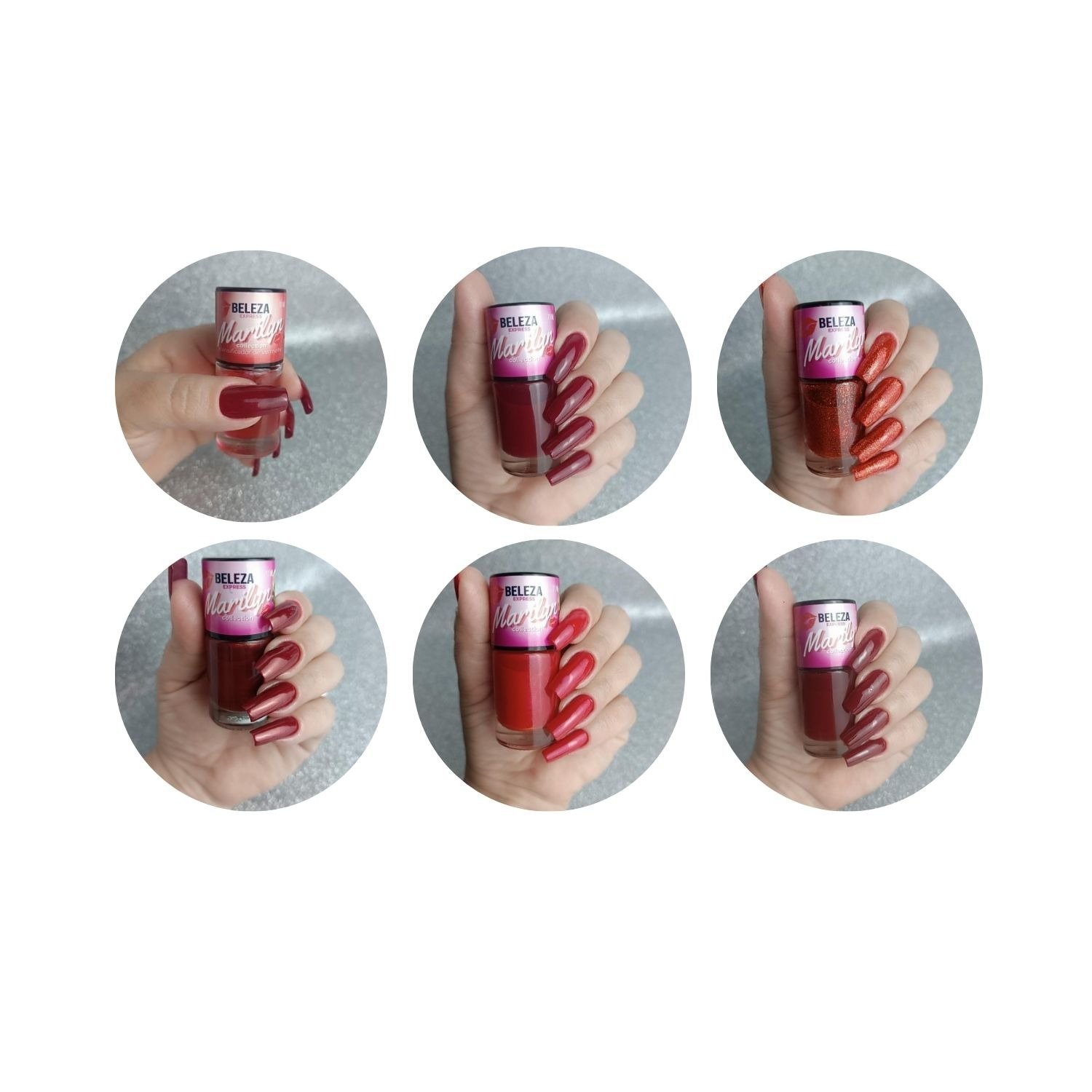 kit Presente Lata com Esmaltes e Caneca Marilyn