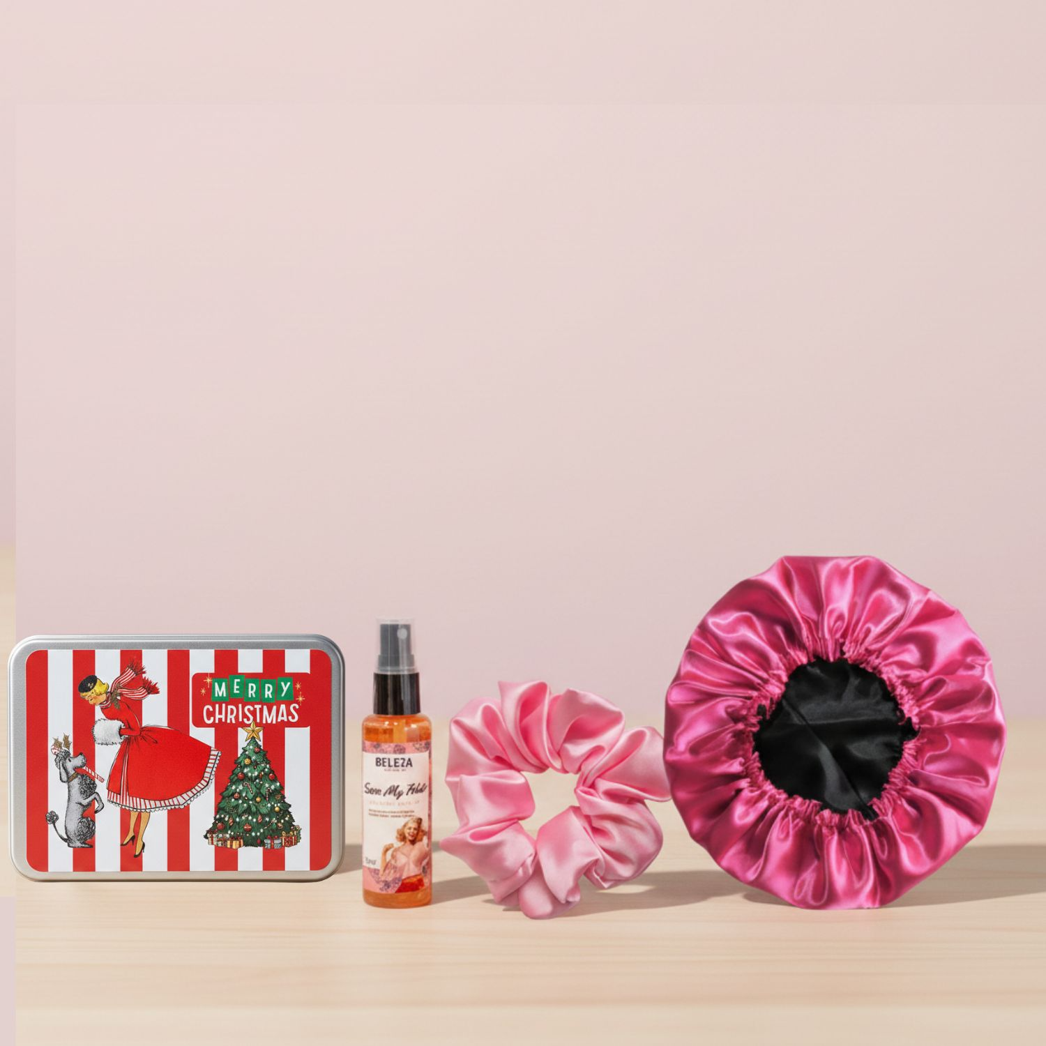 Kit presente de Natal Cabelos Perfumados 