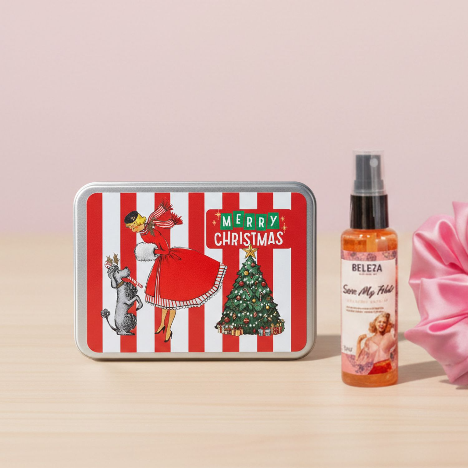 Kit presente de Natal Cabelos Perfumados 