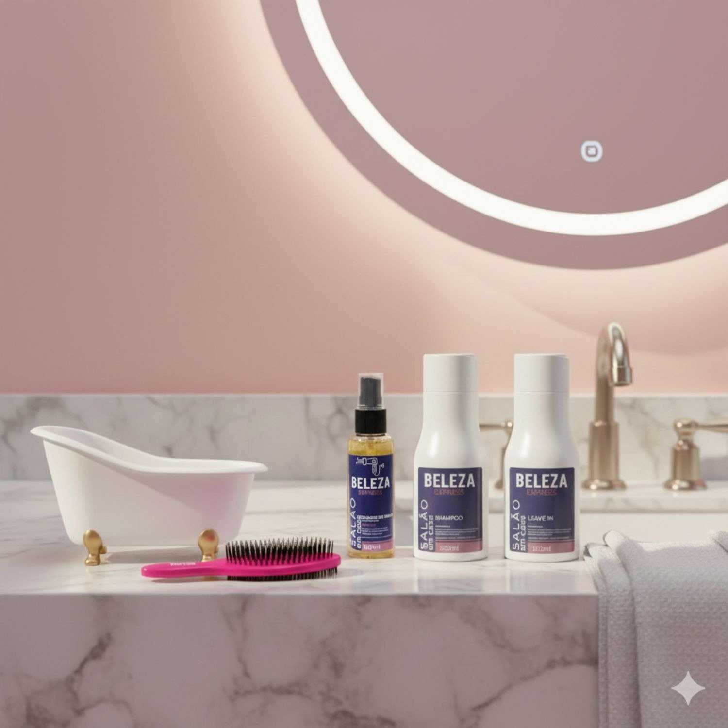 Kit Cabelo de Salão em Casa Beleza Express