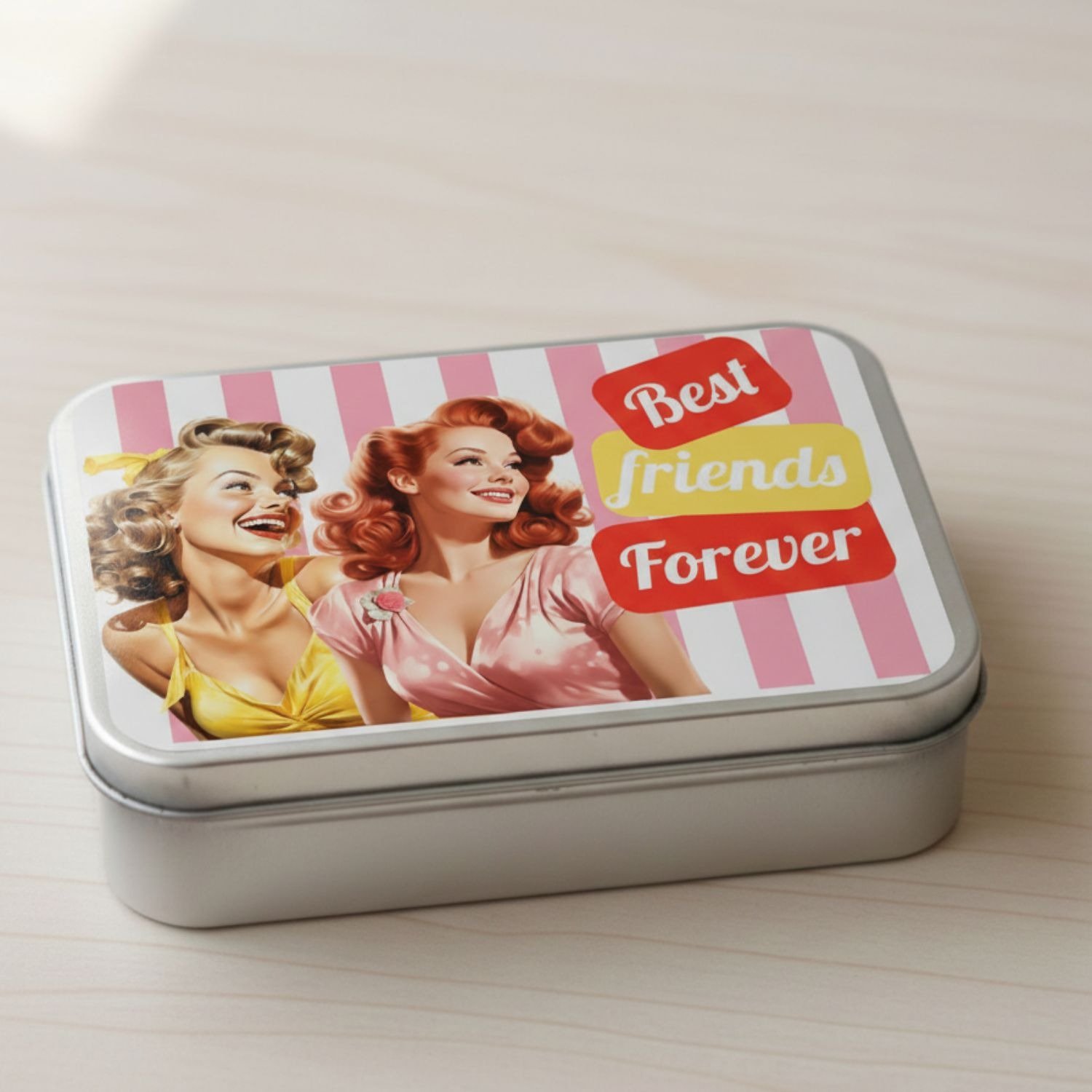 Kit Presente Melhores Amigas Touca de Cetim e Perfume