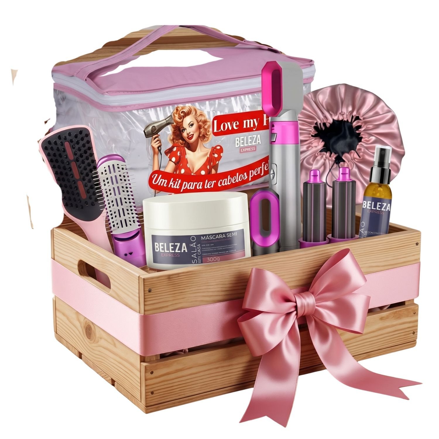 Kit Capilar Love My Hair Beleza Express