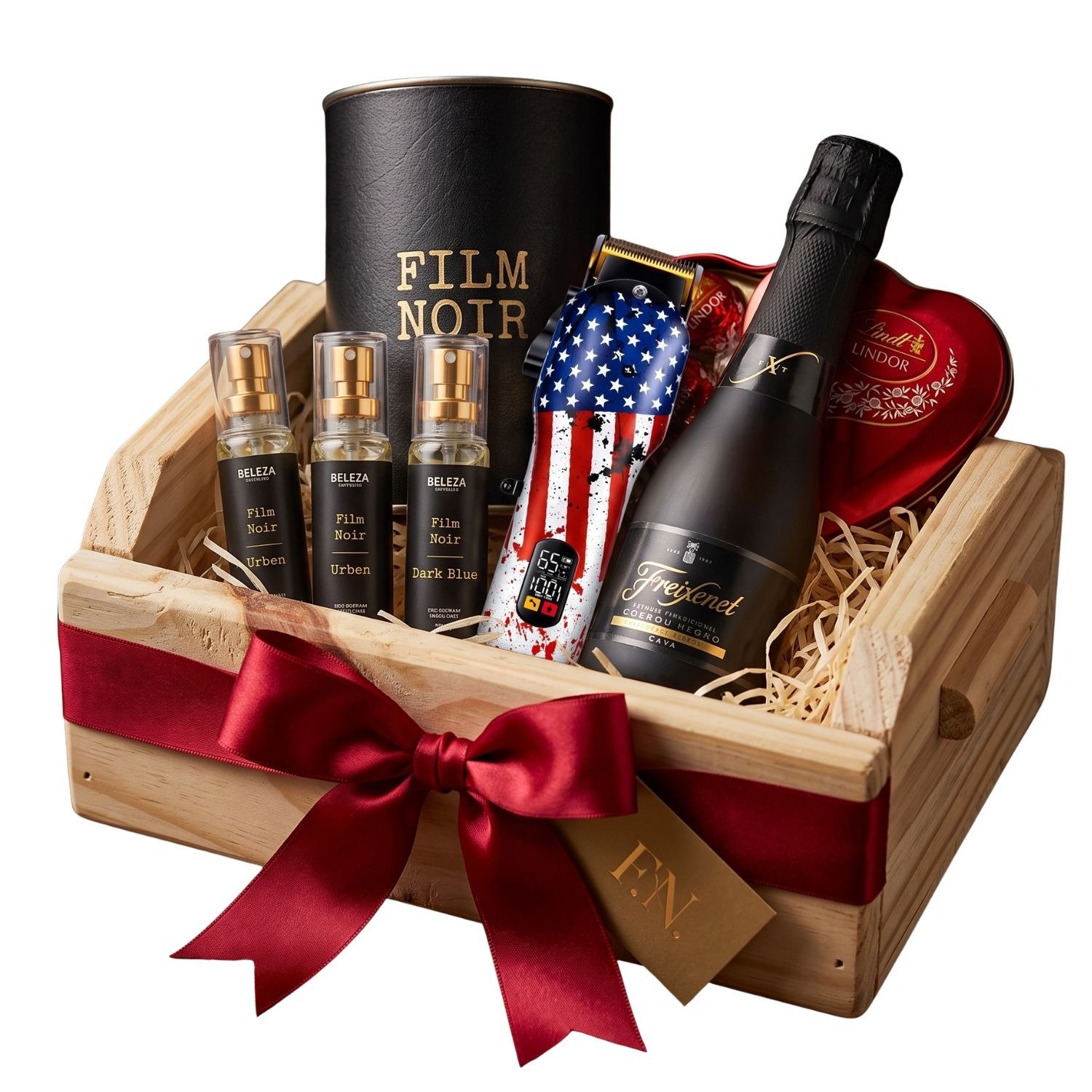 Kit Premium com Perfume Chocolate  Espumante e Máquina