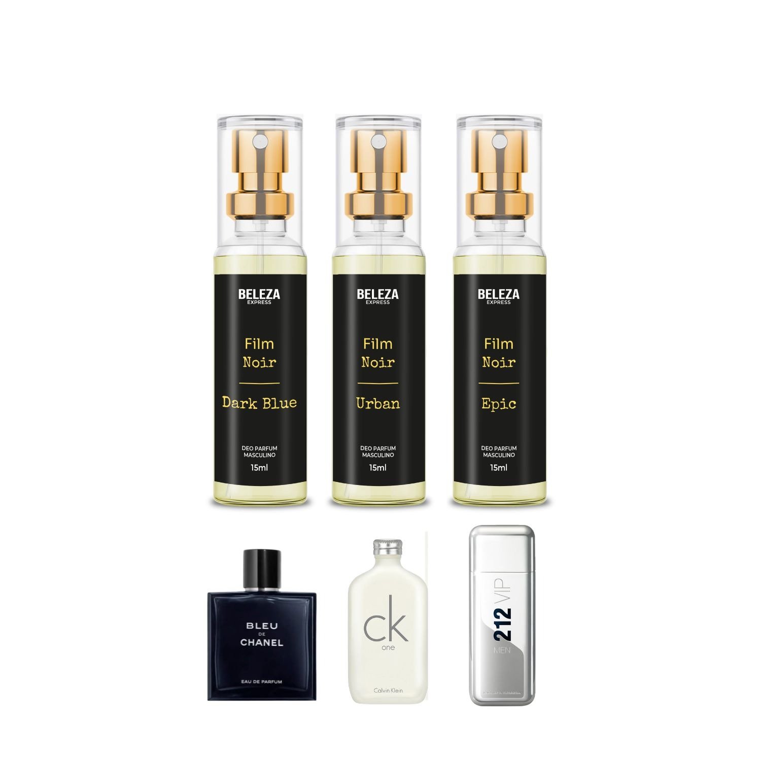 Kit Premium com Perfume Chocolate  Espumante e Máquina