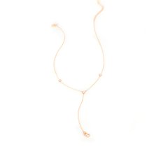 Colar Gravatinha Tifany Only com Zircônias