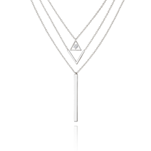 Colar Trio Velmont Ouro Branco