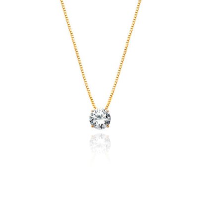 Colar Touch Ponto de Luz Major Ouro Amarelo 18K
