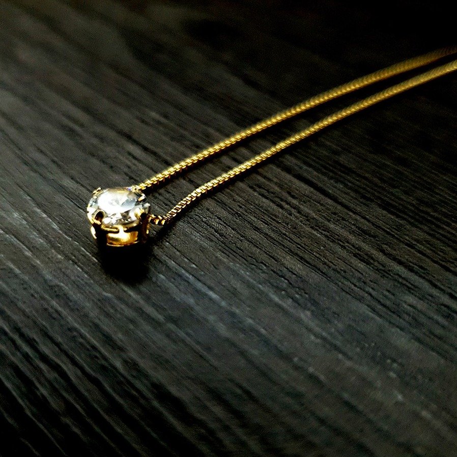 Colar Touch Ponto de Luz Major Ouro Amarelo 18K