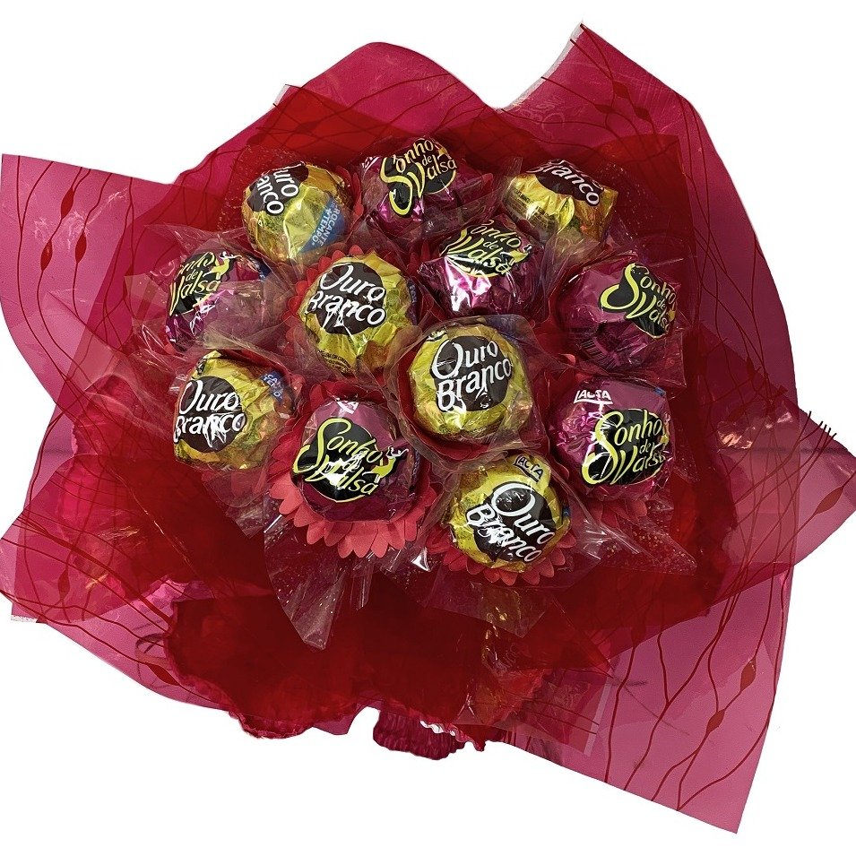 Buquê De 12 Bombons