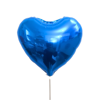 Balão Coração Azul