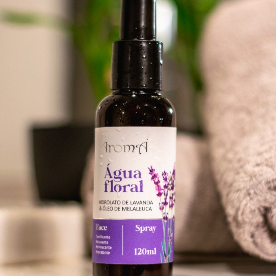 Água Floral Hidrolato Lavanda com Melaleuca