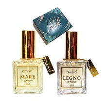 Kit Natal Perfumes Masculinos Legno + Mare Aromá