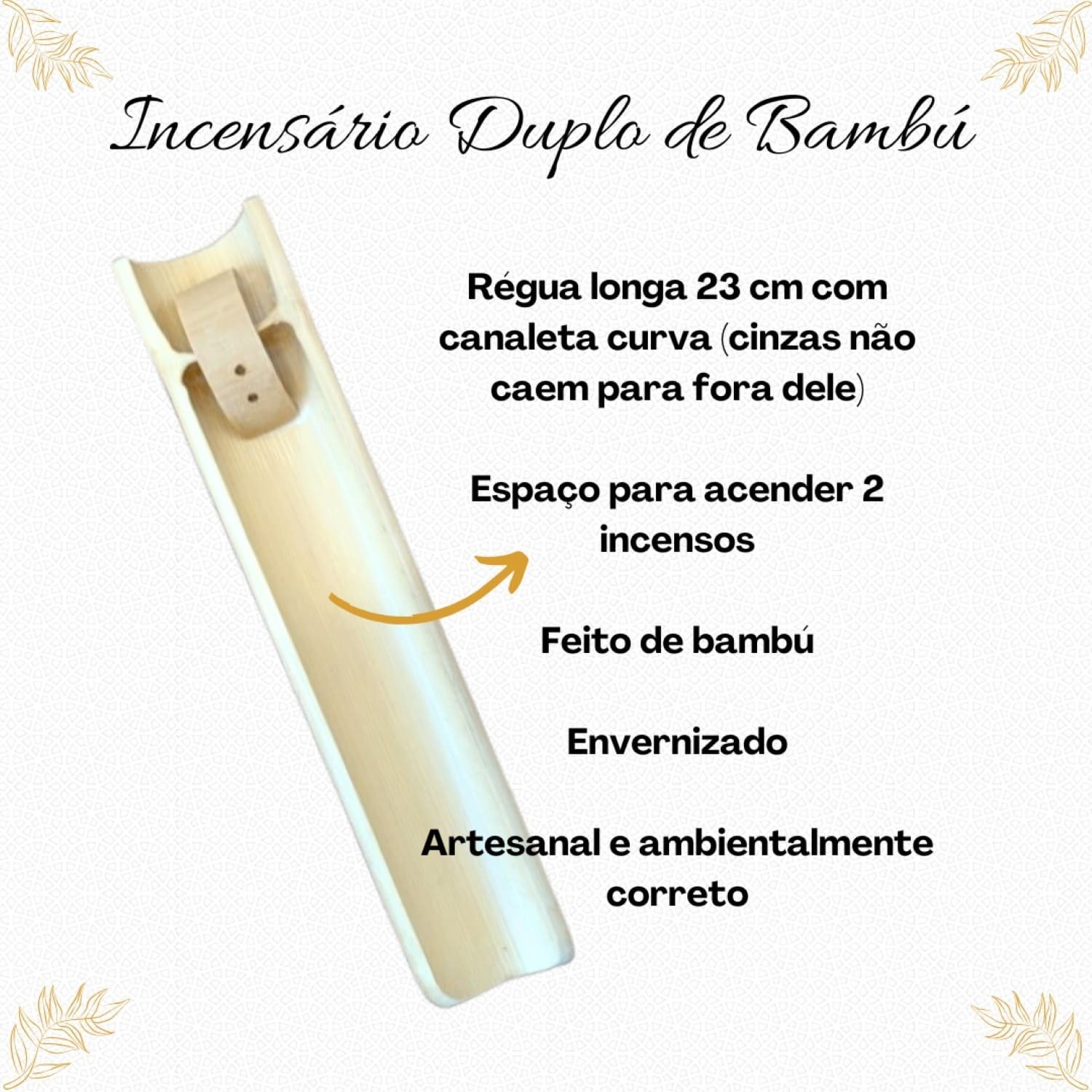 Kit Calma e Paz Incensário