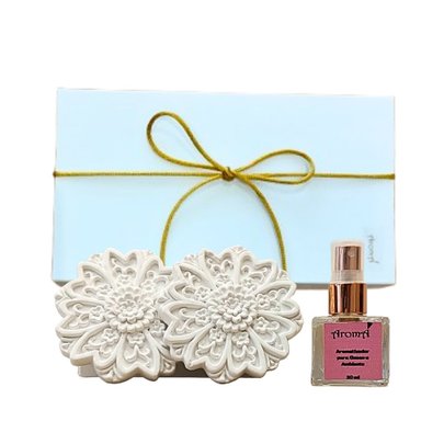 Kit Floratta 2 Gessos Grandes e Aromatizador Premium