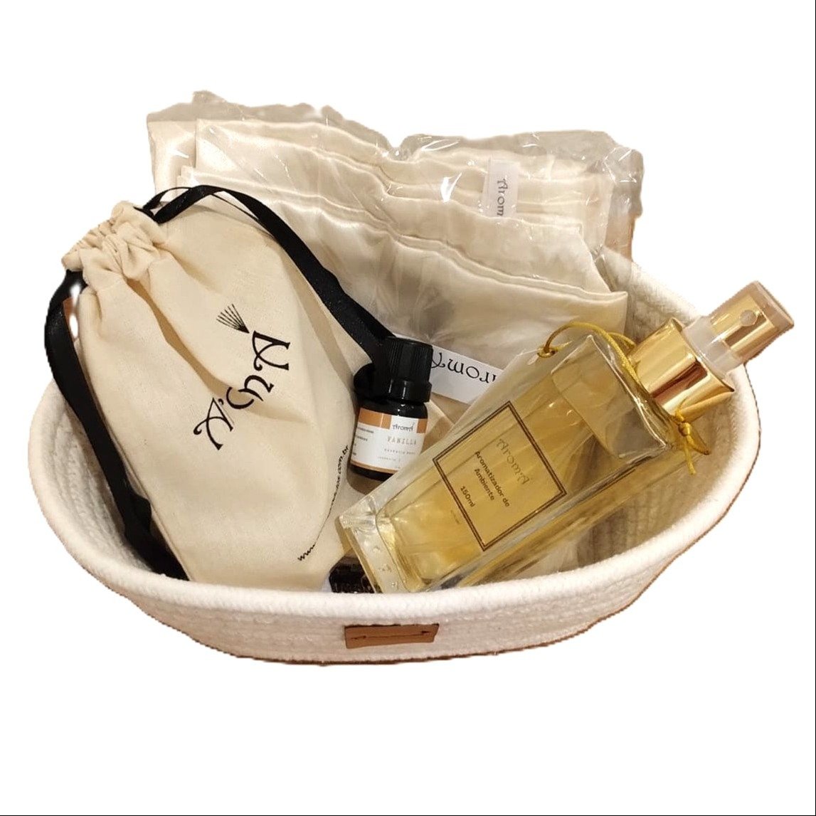 Kit Vanilla Premium Aromá Luxo