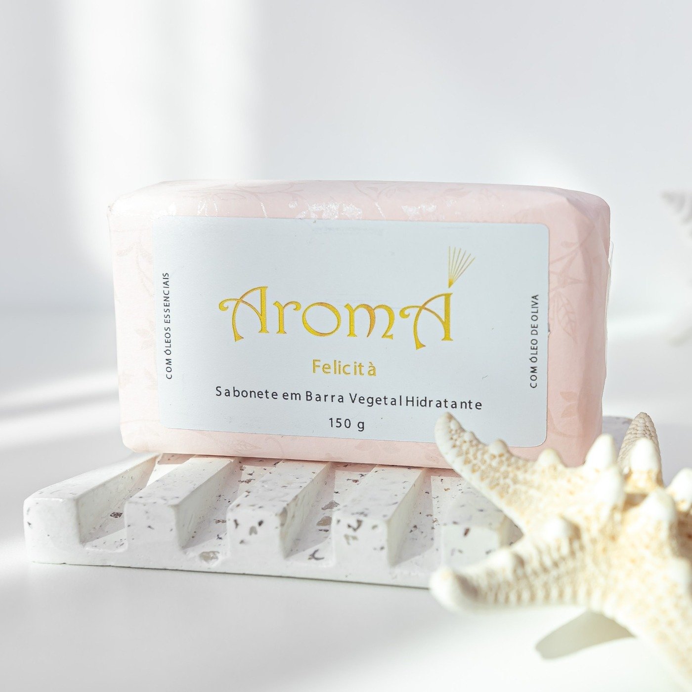 Kit Nonna Perfume Feminino + Sabonete Barra + Cestinho