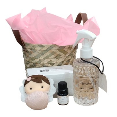 Kit Nascimento Menina Aromá Fragância Baby