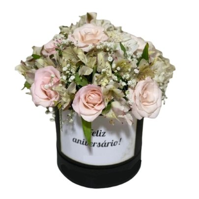 Box Mix de Flores Rosadas