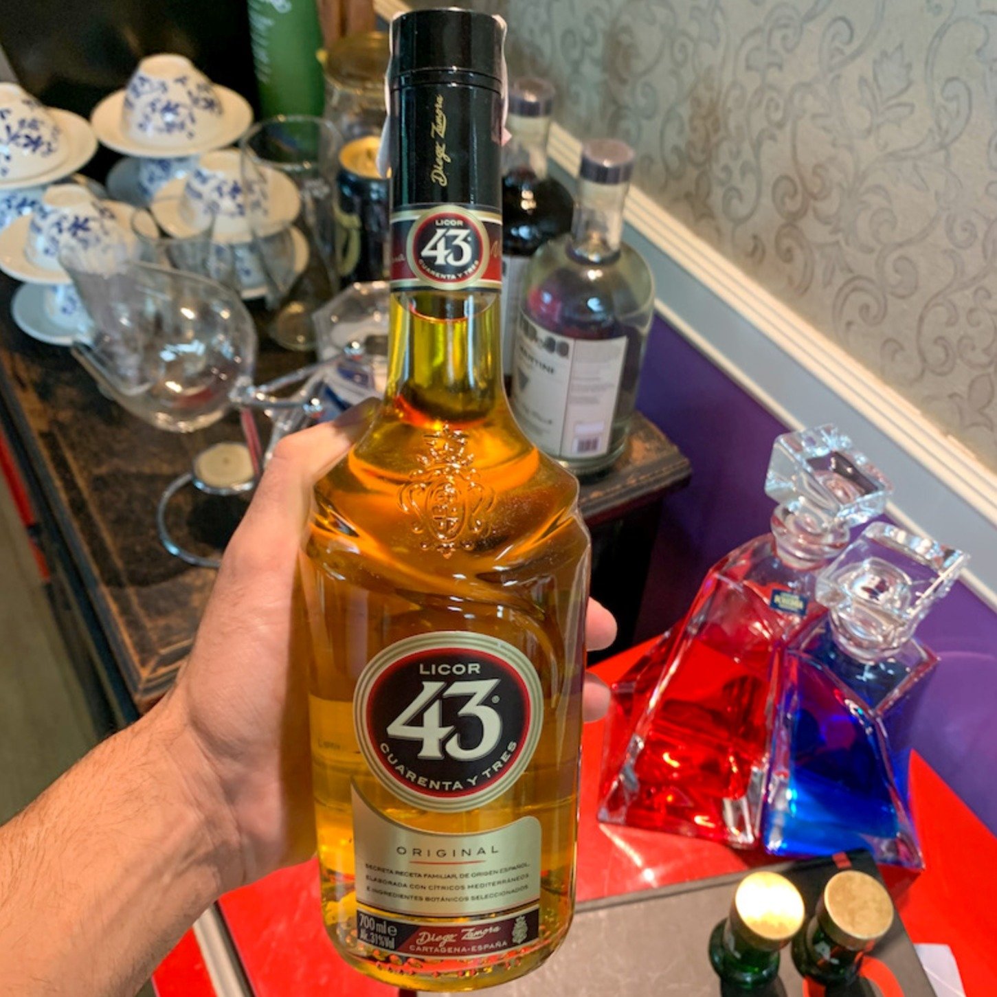 Licor 43 Cítrico Diego Zamora 700ml + Copo