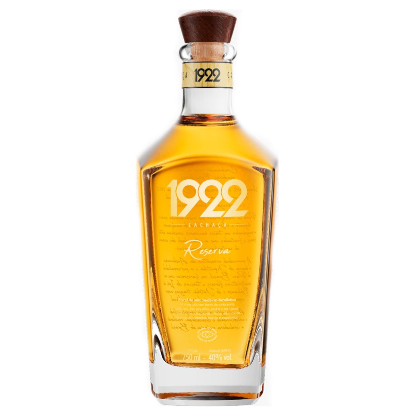 Cachaça Nacional 1922 Reserva 750ml