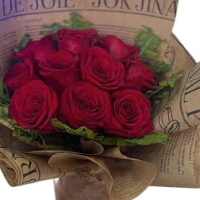 Buquê Clássico 10 Rosas