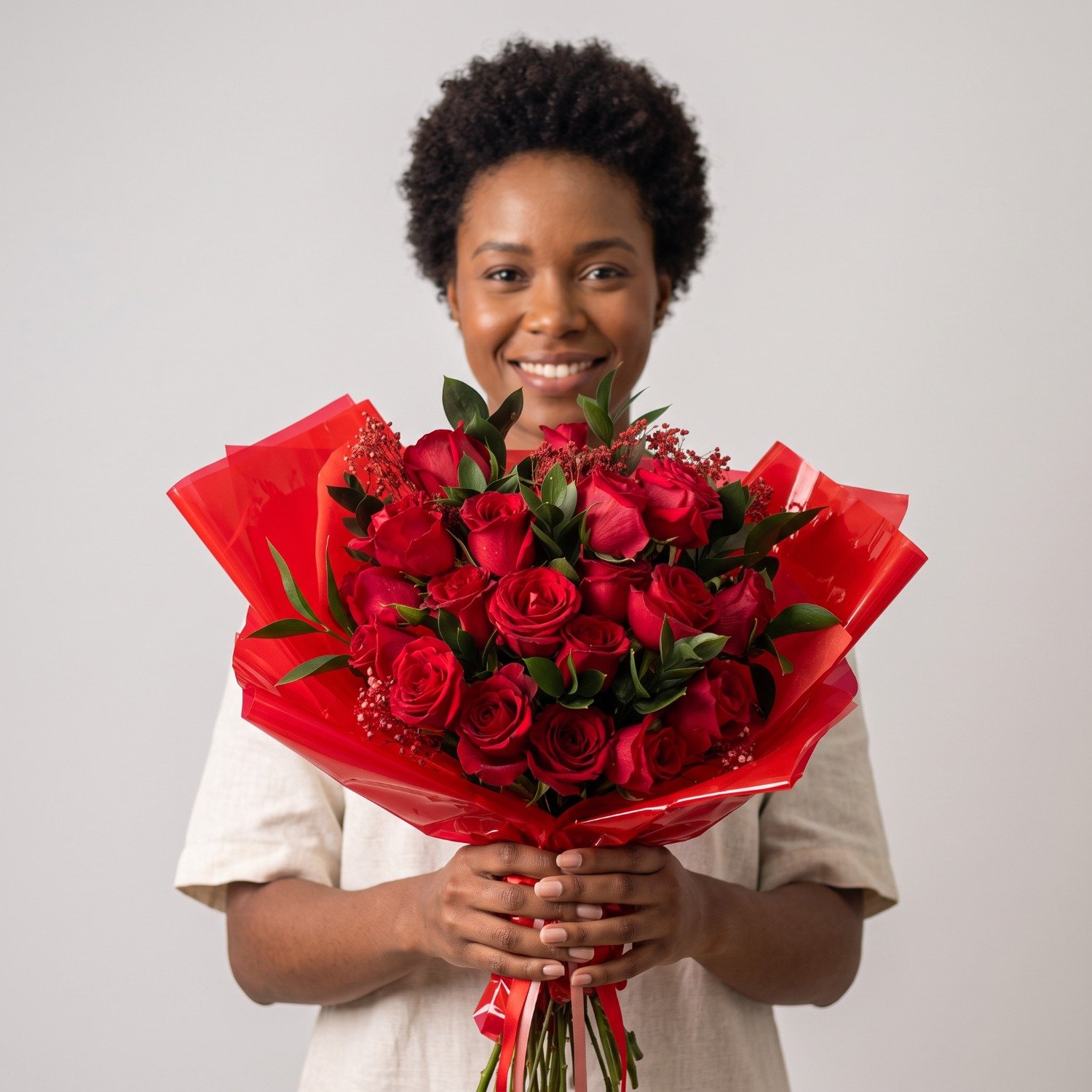 Buquê 18 Rosas Love