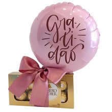Ferrero com Balão - Gratidão
