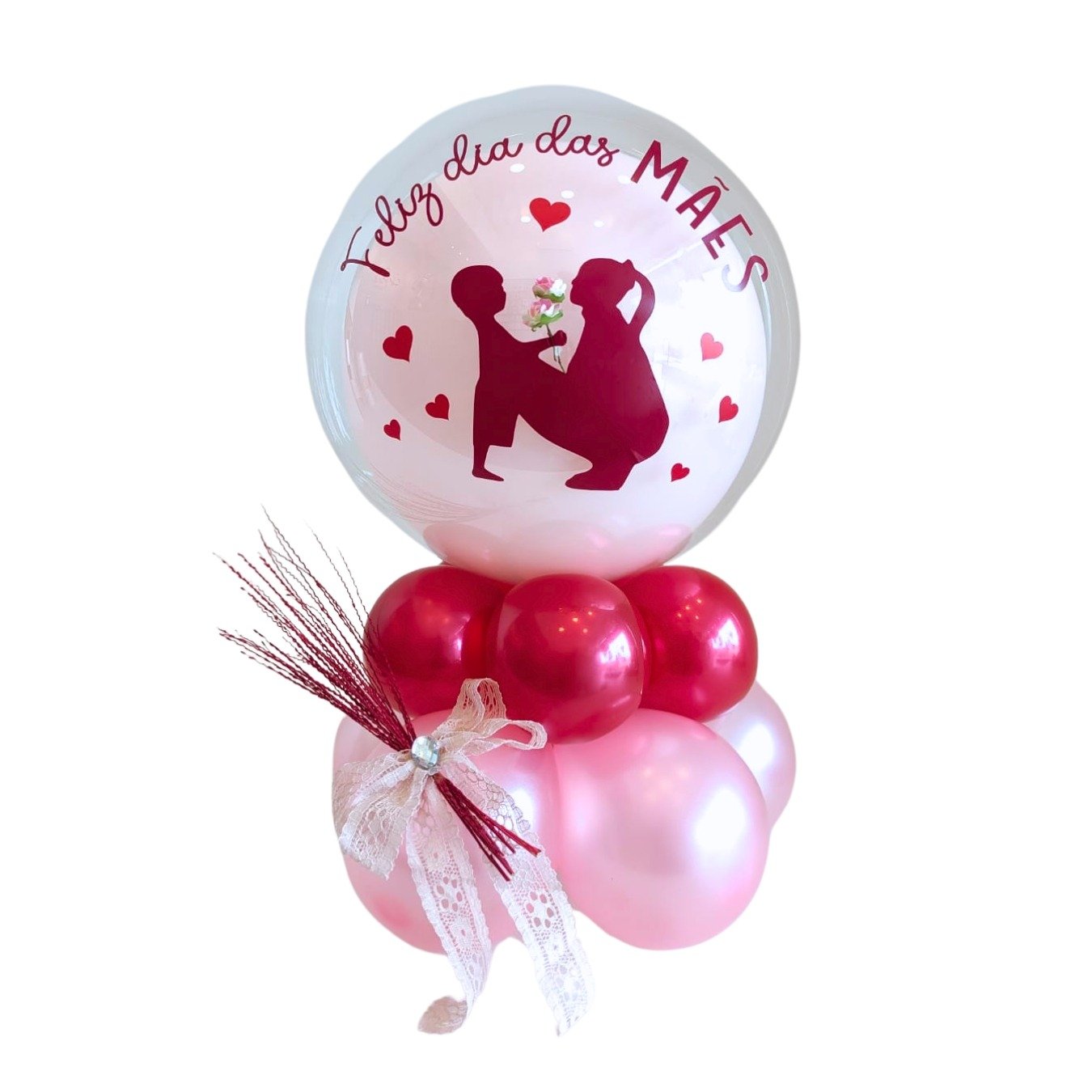 Balão de Mesa - Dia das Mães