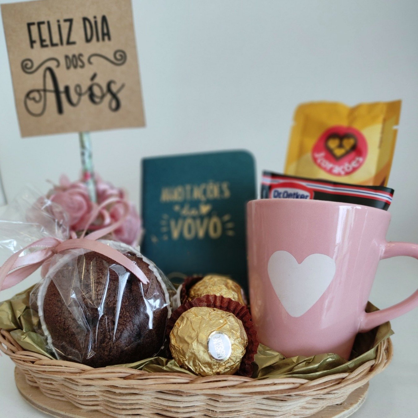 Cesta de Café da Vovó - Dia dos Avós